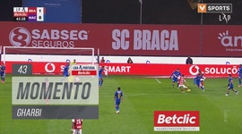 Liga Portugal Betclic: Sp. Braga vs Nacional, Jogada Gharbi, 43' (2024-2025)