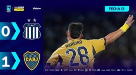 Liga Profesional: Talleres Córdoba 0 - 1 Boca Juniors (2026)