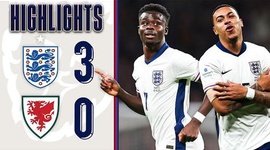 Amigáveis de seleções: Inglaterra 3 - 0 País de Gales (2025)