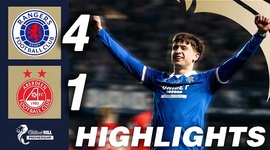 Premiership: Rangers 4 - 1 Aberdeen (2025-2026)