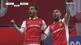 Taça de Portugal Generali Tranquilidade: Sp. Braga vs Nacional, Golo 1-0 Ricardo Horta (2025-2026)