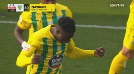 Liga Portugal Betclic: Tondela vs Arouca, Golo 1-1 Emmanuel Maviram (2025-2026)