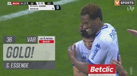 Liga Portugal Betclic: Vizela vs Estoril, Golo 2-0 S. Essende (2023-2024)