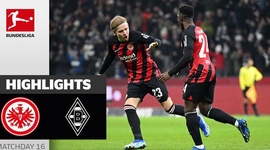 Bundesliga: Frankfurt 2 - 1 Mönchengladbach (2023-2024)