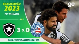 Brasileirão: Botafogo 3 - 0 Bahia (2023)
