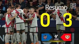 La Liga: Levante 0 - 3 Rayo Vallecano (2025-2026)