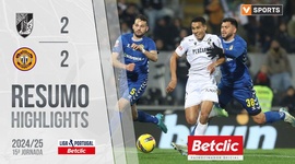 Liga Portugal Betclic: V. Guimarães 2 - 2 Nacional (2024-2025)