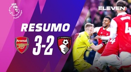 Premier League: Arsenal 3 - 2 AFC Bournemouth (2022-2023)