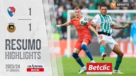 Liga Portugal Betclic: Gil Vicente 1 - 1 Rio Ave (2023-2024)