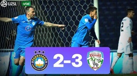 Super League: Pakhtakor Tashkent 2 - 3 Sogdiyona Jizzakh (2024)