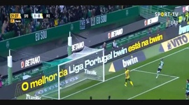 Liga Portugal Bwin: Sporting (2-0) Paços Ferreira, Golo Nuno Santos, 22m (2022-2023)