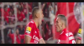 Liga Portugal Bwin: Benfica (1-0) Sp. Braga, Golo Grimaldo, 2m (2021-2022)