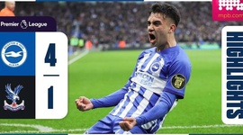Premier League: Brighton 4 - 1 Crystal Palace (2023-2024)