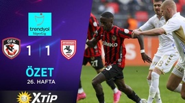 Super Ligi: Gaziantep FK 1 - 1 Samsunspor (2023-2024)