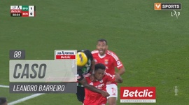 Liga Portugal Betclic: Sporting vs Benfica, Caso Leandro Barreiro, 88' (2024-2025)