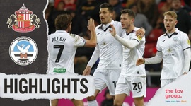 Championship: Sunderland 1 - 3 Swansea City (2022-2023)