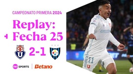Primera Division: U. de Chile 2 - 1 Huachipato (2024)