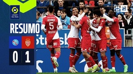 Ligue 1: Strasbourg 0 - 1 Monaco (2023-2024)