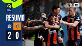 Ligue 1: Montpellier 2 - 0 Lorient (2023-2024)