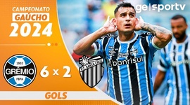 Campeonato Gaúcho: Grêmio 6 - 2 Santa Cruz-RS (2024)