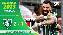 Brasileirão: América-MG 2 - 1 São Paulo (2023)
