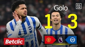 Premier League: Man Utd vs Brighton, Golo 1-3 Rutter (2024-2025)