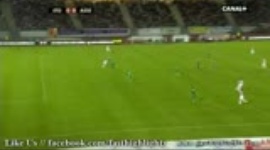 Ligue 1: Evian TG 1-2 St.Etienne (2011-2012)