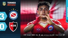 Liga Profesional: Argentinos Juniors 3 - 0 Newell´s Old Boys (2024)