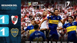 Taça da Liga Profissional: River Plate 1 - 1 Boca Juniors (2024)