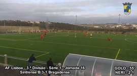 III Divisão AF Lisboa: Sintrense 3 - 1 Bragadense (2019-2020)