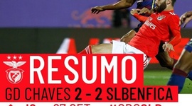 Liga NOS: Desp. Chaves 2 - 2 Benfica (2018-2019)