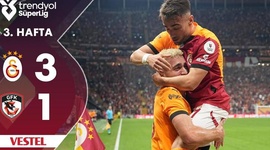 Super Ligi: Galatasaray 3 - 1 Gaziantep FK (2024-2025)