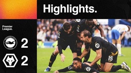 Premier League: Brighton 2 - 2 Wolves (2024-2025)