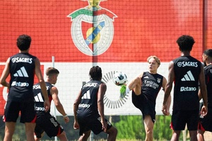 Tomás Araújo falha novo treino e é dúvida para o Sporting na Supertaça