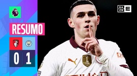 Premier League: AFC Bournemouth 0 - 1 Man City (2023-2024)