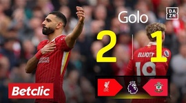 Premier League: Liverpool vs Southampton, Golo 2-1 Salah (2024-2025)