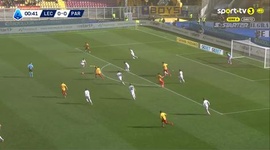 Serie A: Lecce vs Parma, Golo 1-0 N. Štulić (2025-2026)