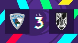 Liga 3: Pevidém 1 - 4 V. Guimarães (2021-2022)
