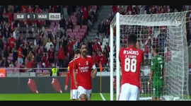 Liga Portugal Bwin: Benfica (6-1) Marítimo, Golo Gonçalo Ramos (VAR), 86m (2021-2022)