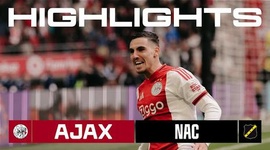 Eredivisie League: Ajax 2 - 1 NAC (2025-2026)