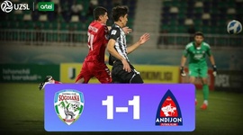 Super League: Sogdiyona Jizzakh 1 - 1 Andijon PFK (2024)
