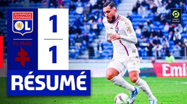 Ligue 1: Lyon 1 - 1 Metz (2023-2024)