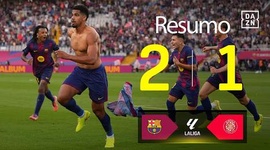 La Liga: Barcelona 2 - 1 Girona (2025-2026)