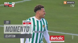 Liga Portugal Betclic: Rio Ave vs Benfica, Jogada Clayton, 20' (2024-2025)