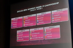 Europeu Feminino Sub-19: Portugal com Dinamarca, Kosovo e Islândia
