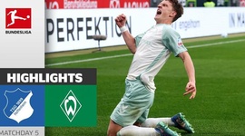 Bundesliga: 1899 Hoffenheim 3 - 4 Werder Bremen (2024-2025)