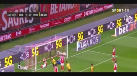 Liga NOS: Sp. Braga (1-1) Moreirense, Golo Rafael Martins, 87m (2020-2021)