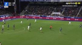 Ligue 1: Auxerre vs PSG, Golo 0-1 B. Barcola (2025-2026)