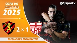 Copa do Nordeste: Sport 2 - 1 CRB (2025)