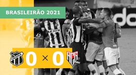 Brasileirão: Ceará 0 - 0 Atlético-GO (2021)